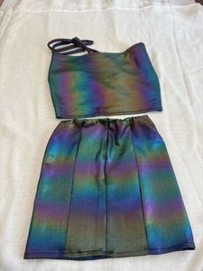 Iridescent Two-Piece Set