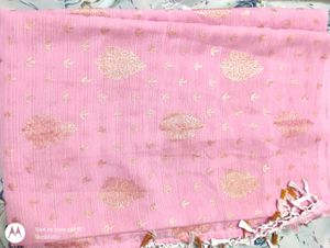 Golden Printed Saree