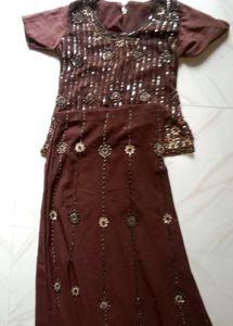 Top&amp;Skirt&amp;dupatta