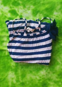 Women Stripped Dress H&amp;M ( Used   )