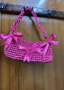 Satin Customize Crochet Bag 🎀