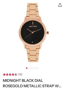 Joker & Witch Rose Gold Watch