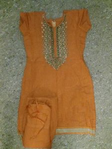 Floral Embroidered Girls Dress