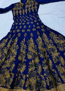 Royal Blue Embellished Partwear Dress
