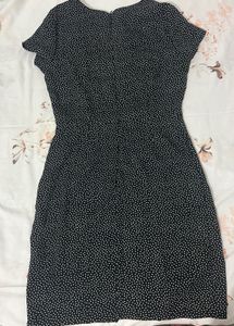 Chic Polka Dot Bodycon Dress