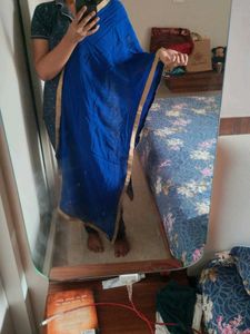Blue Dupatta