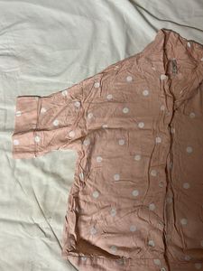polka dot shirt
