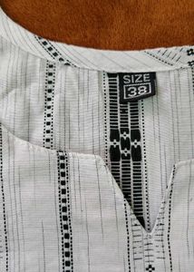 Striped Cotton Kurti