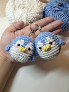 Crochet Couple Keychain