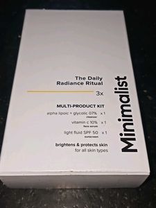 Minimalist Daily Radiance Kit