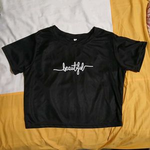Crop Tshirt Top