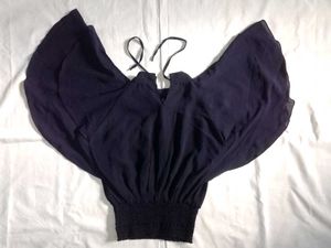 Elegant Unique Butterfly Sleeve Top
