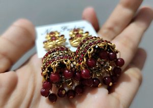 Antique Elegant Jhumka Earrings