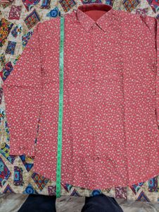 Floral Print Button Down Shirt