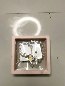 Floral Drop Earrings &amp; Bracelet