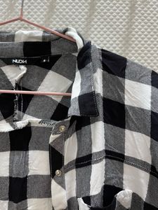 Classic Black &amp; White Check Shirt – Everyday Essen