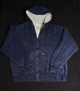 Dickies Blue Zip-Up Hoodie