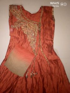 Elegant Brown Ethnic Dress