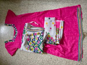 Tailor Stitched Kurti Set