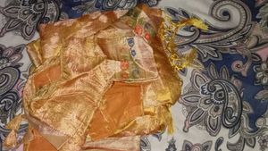 3saree combo with stiched blouse