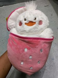 Strawberry Plush Bag