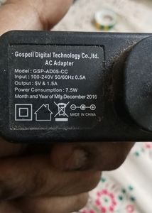 5V 1.5Amp Settop Box Power Adapter For Sell