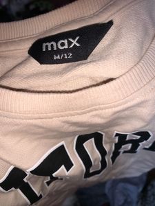 Oversized Crop T-shirt With Camisole