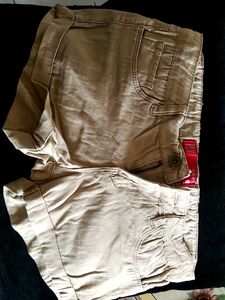 Ultra Low West Shorts For Girl