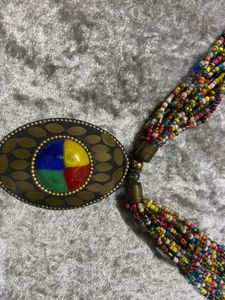 Beaded Pendant Necklace
