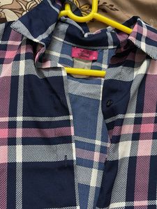 Plaid Button-Down Shirt