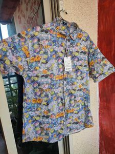 Artistic Floral Printed Shirt