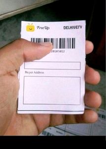 100 Shipping Labels B&amp;W