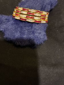 Ruby &amp; Diamond Bangle Set