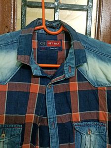 SET BACK Branded fashion wear rugged looking shirt at exclusively lowest price limited offer.