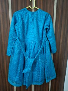 Cute Blue Party Dress
