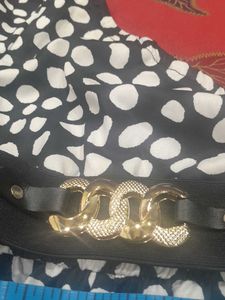 Black &amp; White Polka Dot Jumpsuit