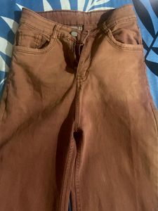Brown jeans