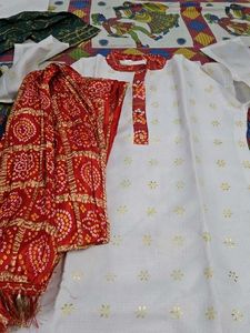 Kota Doriya Kurti With Dupatta