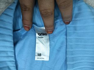 Blue Ribbed🇦🇺 High-Waisted Panties