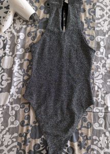 H&amp;M Glittery Bodysuit