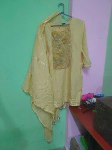 Elegant Maroon Anarkali Dress