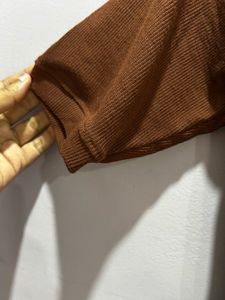 Brown Casual T-Shirt