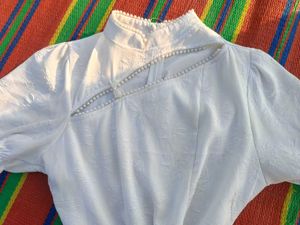 Elegant White Pearl Embellished dress