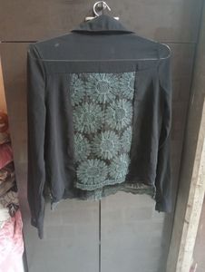 Floral Embroidered Jacket