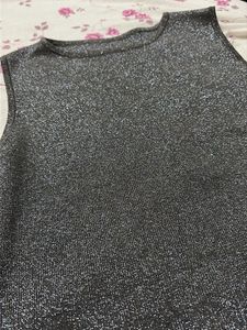Sparkly Sleeveless Top