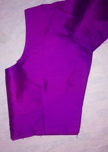 Womens Stitched Blouse Purple S Size - 32 inch