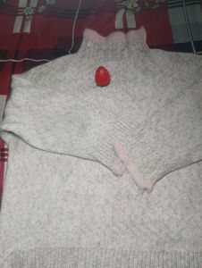 Cozy Knit Sweater with Detail