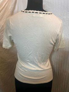 Lace Collar Tee