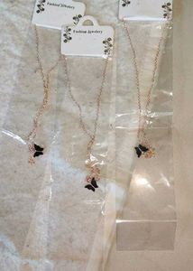 Oxidised Earrings And Necklace