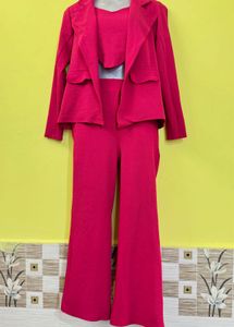 Pink 3-Piece Co-ord Set